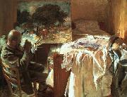 John Singer Sargent An Artist in his Studio oil on canvas